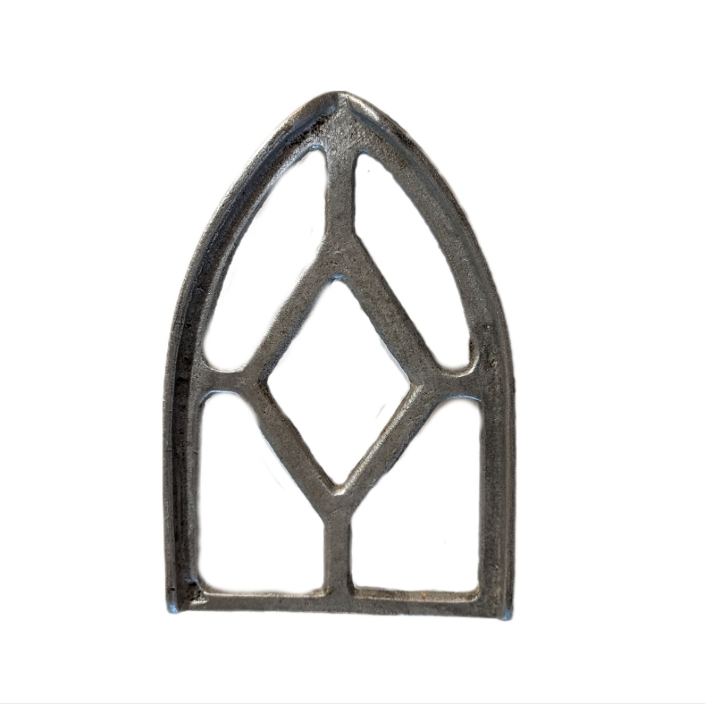 Antique Cast Aluminium Hot Iron Trivet